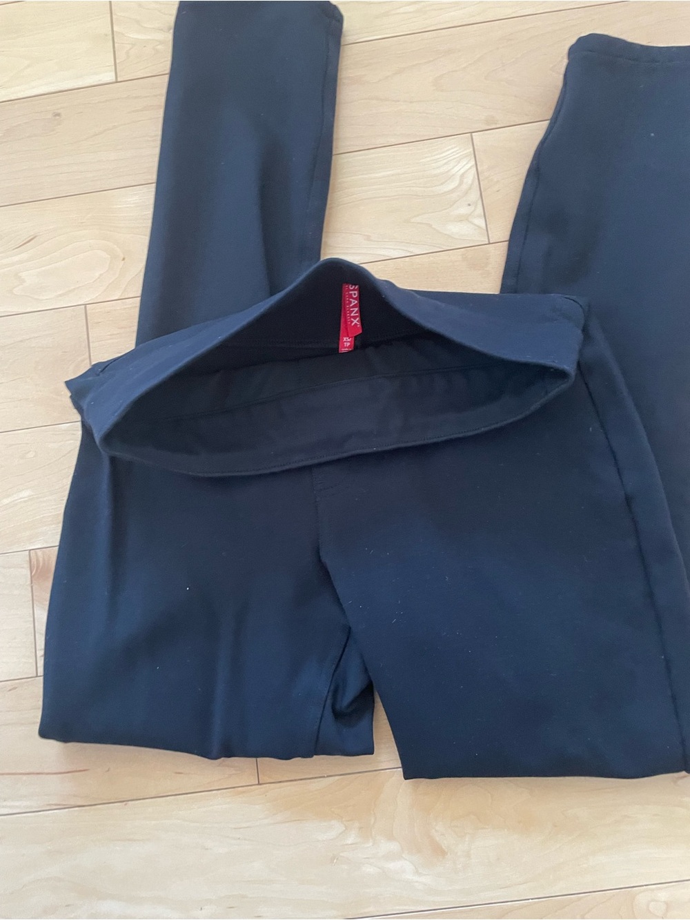 SPANX Black High-Rise Sculpting Ponte Pant